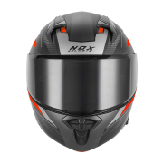 Kaciga NOX Flip Up N968 SHIFT sa naočarima mat crno crvena 2XL