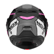 Kaciga NOX PREMIUM SPINNER ARK Flip Up sa naočarima rozo bela S