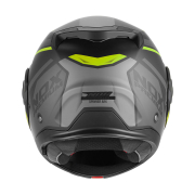 Kaciga NOX PREMIUM SPINNER ARK Flip Up sa naočarima žuto mat crna