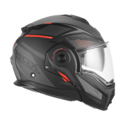 Kaciga NOX PREMIUM SPINNER ARK Flip Up sa naočarima crveno mat crna M