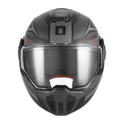 Kaciga NOX PREMIUM SPINNER ARK Flip Up sa naočarima crveno mat crna L