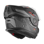 Kaciga NOX PREMIUM SPINNER ARK Flip Up sa naočarima crveno mat crna XL