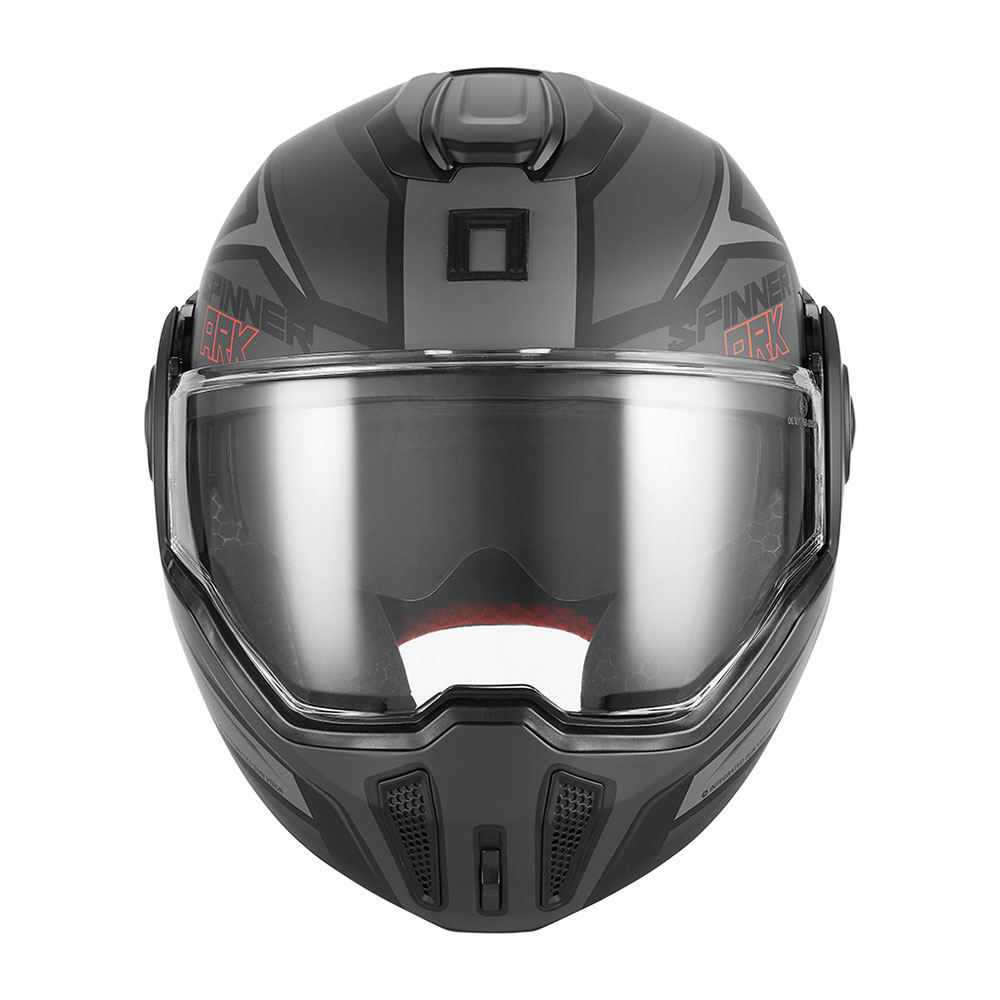 Kaciga NOX PREMIUM SPINNER ARK Flip Up sa naočarima crveno mat crna XL