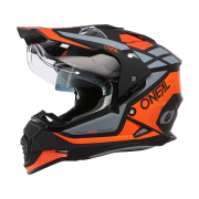 Kaciga ONEAL Enduro SIERRA narandžasto crno siva