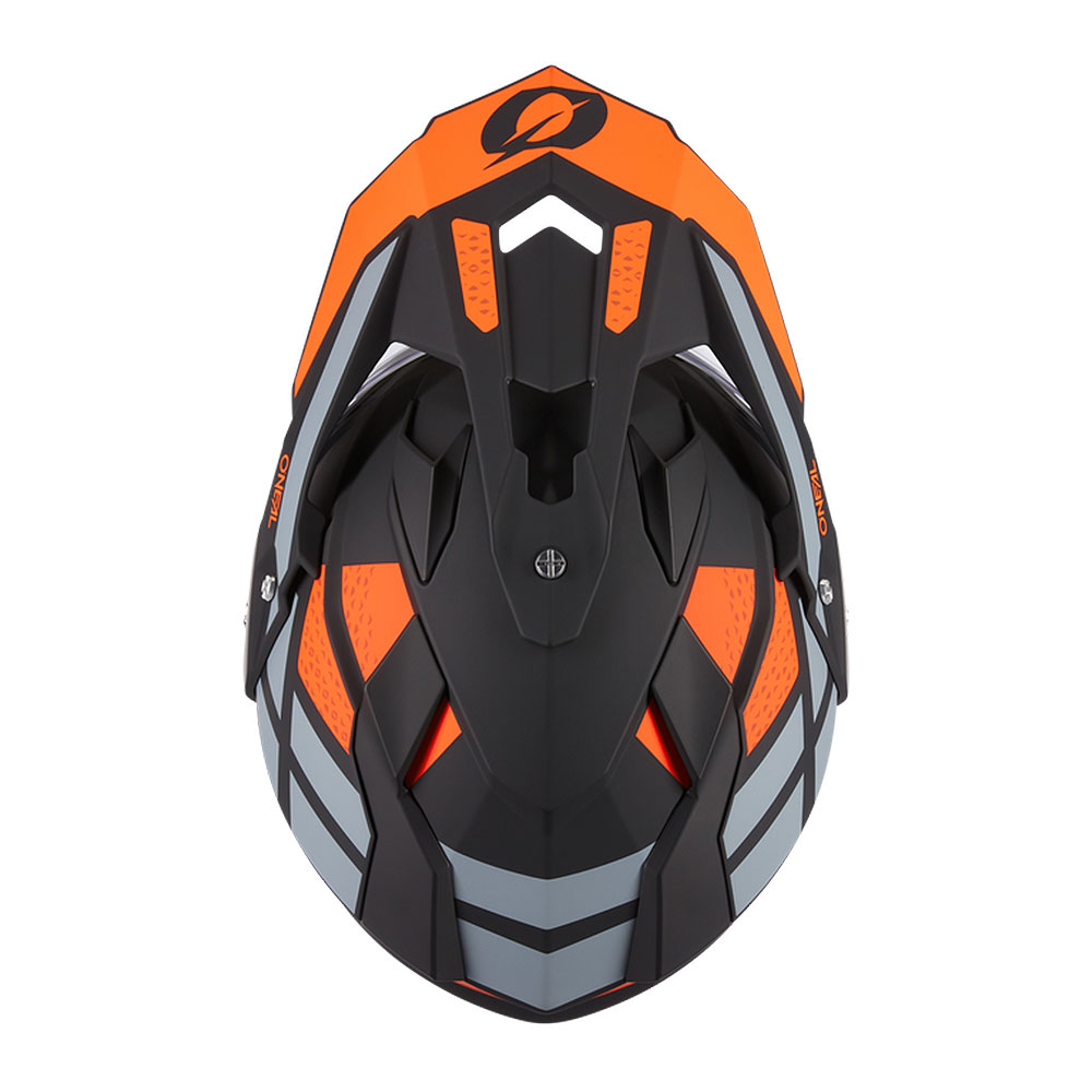 Kaciga ONEAL Enduro SIERRA narandžasto crno siva XL