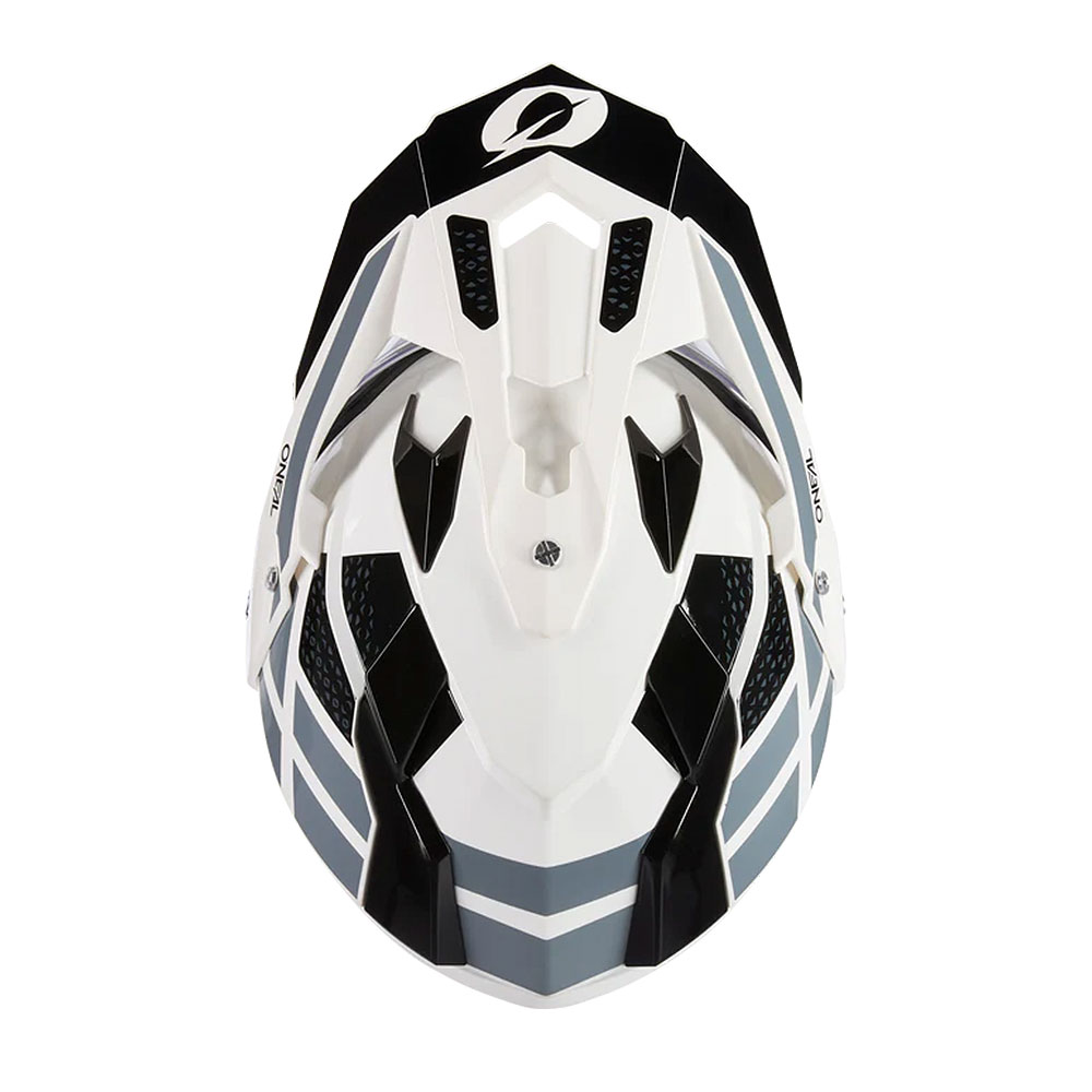 Kaciga ONEAL Enduro SIERRA belo crno siva