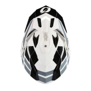 Kaciga ONEAL Enduro SIERRA belo crno siva XL