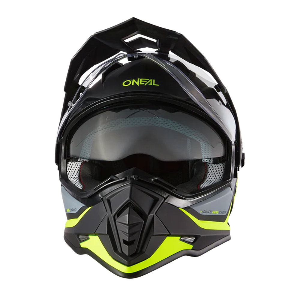 Kaciga ONEAL Enduro SIERRA žuto crno siva XL