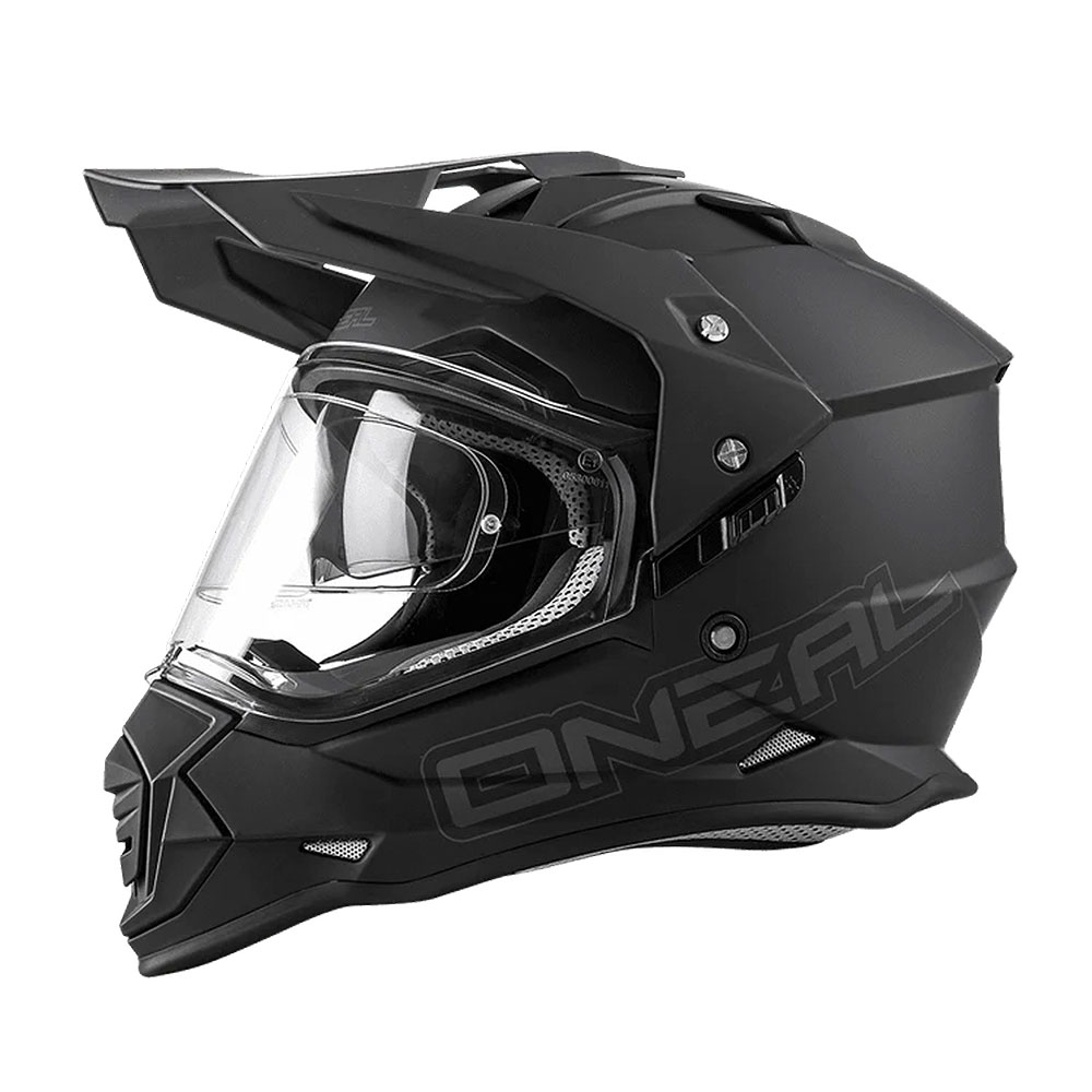 Kaciga ONEAL Enduro SIERRA FLAT crna