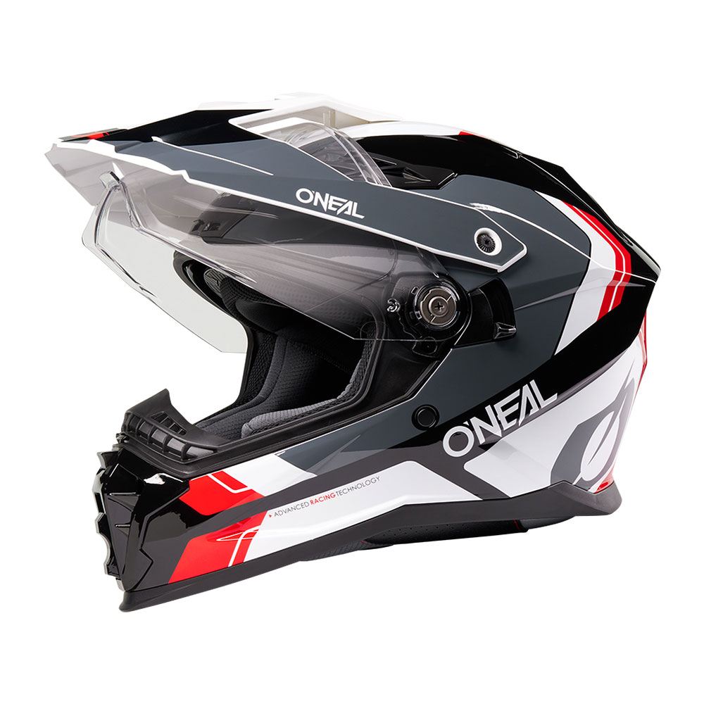 Kaciga ONEAL Enduro DSRS NOMAD crno belo crvena