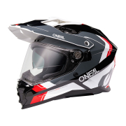 Kaciga ONEAL Enduro DSRS NOMAD crno belo crvena