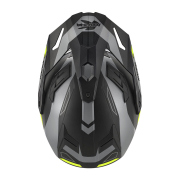 Kaciga Kappa Enduro KV33 WIZARD mat sivo crno žuta L