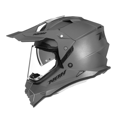 Kaciga NOX Enduro sa vizirom N312 TRAIL mat titanium 2XL