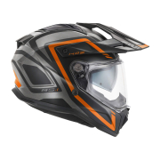 Kaciga GIVI Enduro 80.1 APEX mat titanium crno narandžasta XL