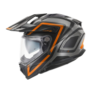 Kaciga GIVI Enduro 80.1 APEX mat titanium crno narandžasta XL