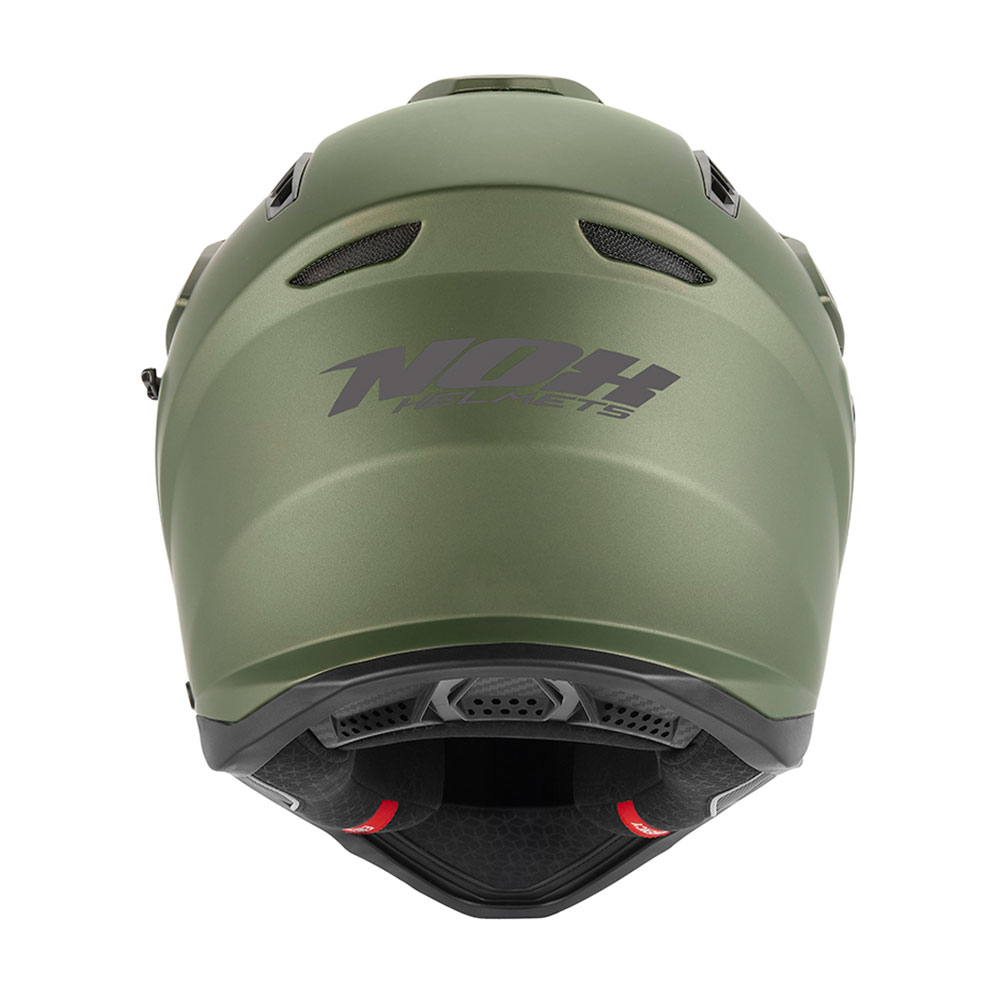 Kaciga NOX Enduro N350 sa vizirom KHAKI mat L