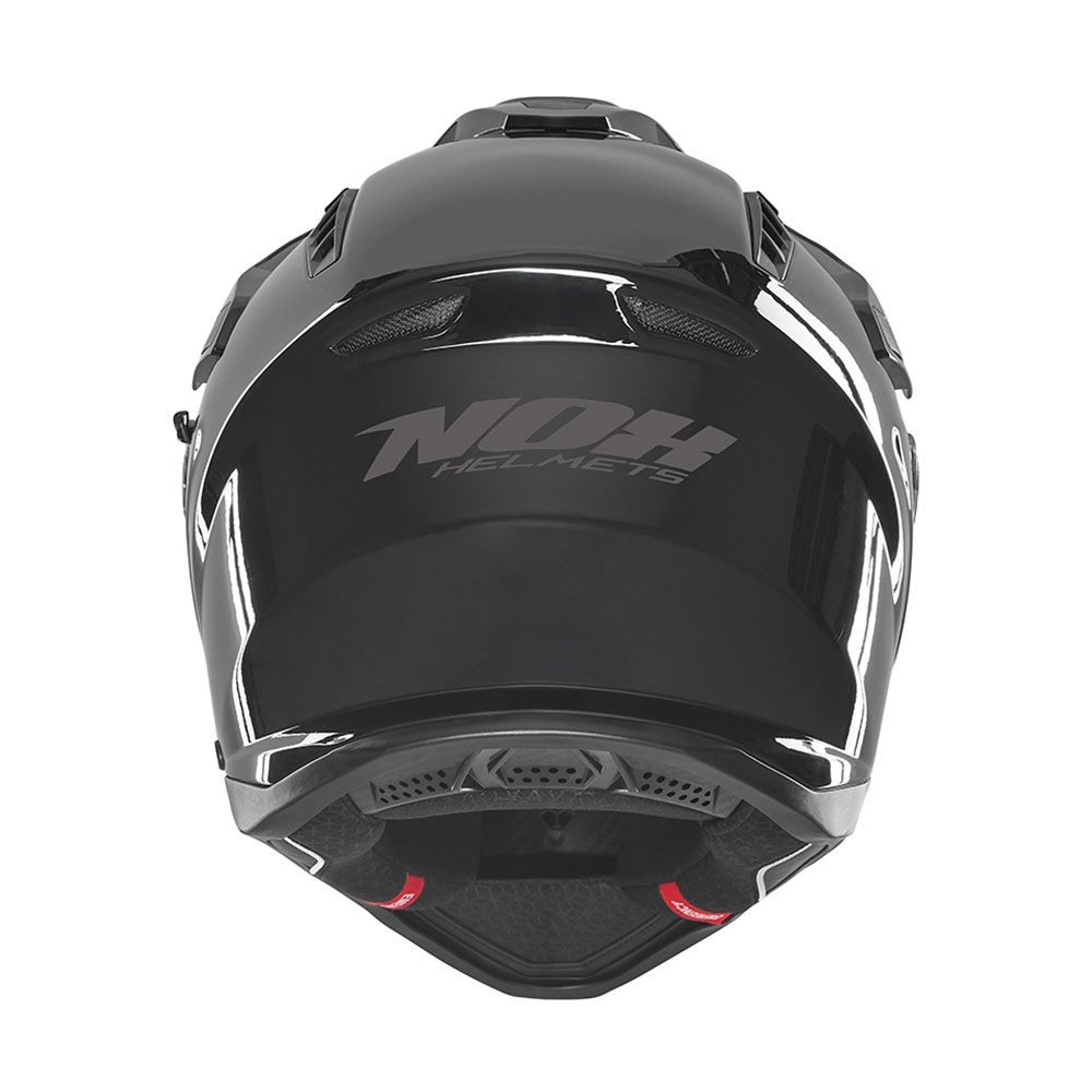 Kaciga NOX Enduro N350 sa vizirom sjajno crna 2XL