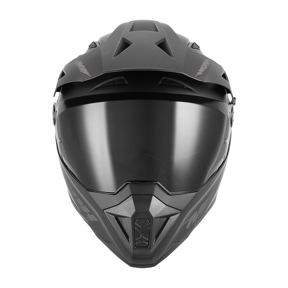 Kaciga NOX Enduro N350 sa vizirom mat crna 2XL