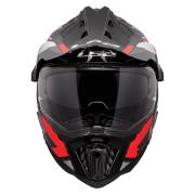 Kaciga LS2 Enduro MX701 EXPLORER CARBON FRONTIER II crvena XXL