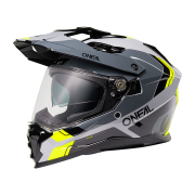 Kaciga ONEAL Enduro DSRS NOMAD crno sivo žuta 2XL
