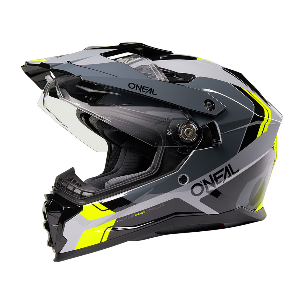 Kaciga ONEAL Enduro DSRS NOMAD crno sivo žuta 2XL