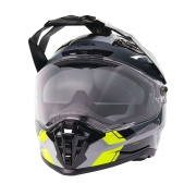 Kaciga ONEAL Enduro DSRS NOMAD crno sivo žuta 2XL