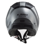 Kaciga LS2 Jet OF600 COPTER II nardo siva sa naočarima XXL