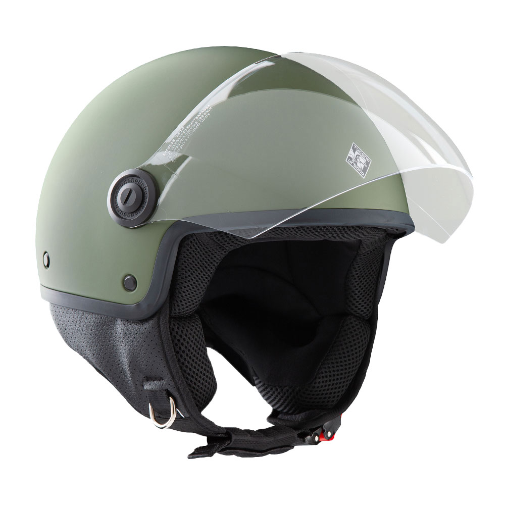 Kaciga Jet EL JETTIN 6.0 mat zelena TUCANO URBANO L