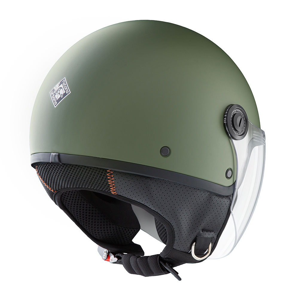 Kaciga Jet EL JETTIN 6.0 mat zelena TUCANO URBANO L