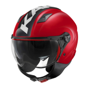 Kaciga jet Kappa KV57 STRIKER crveno bela M