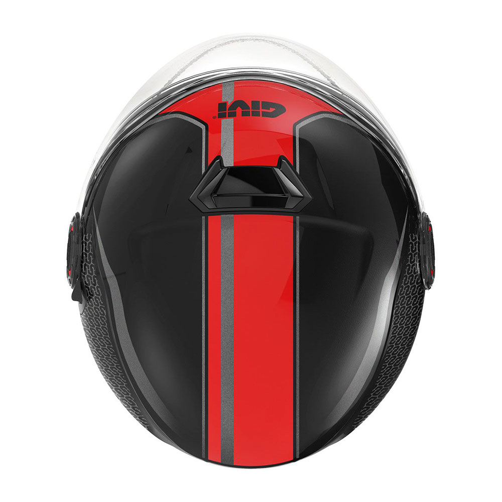 Kaciga jet GIVI 12.5F TOUCH crno crvena M