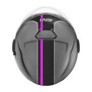 Kaciga jet GIVI 12.5F TOUCH titanium roza M