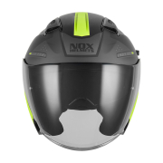 Kaciga NOX Jet N130 EKTO mat crno žuta L