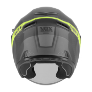 Kaciga NOX Jet N130 EKTO mat crno žuta XL