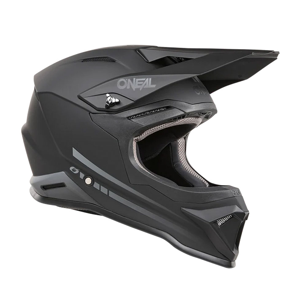 Kaciga ONEAL Cross 1SRS SOLID crna dečija