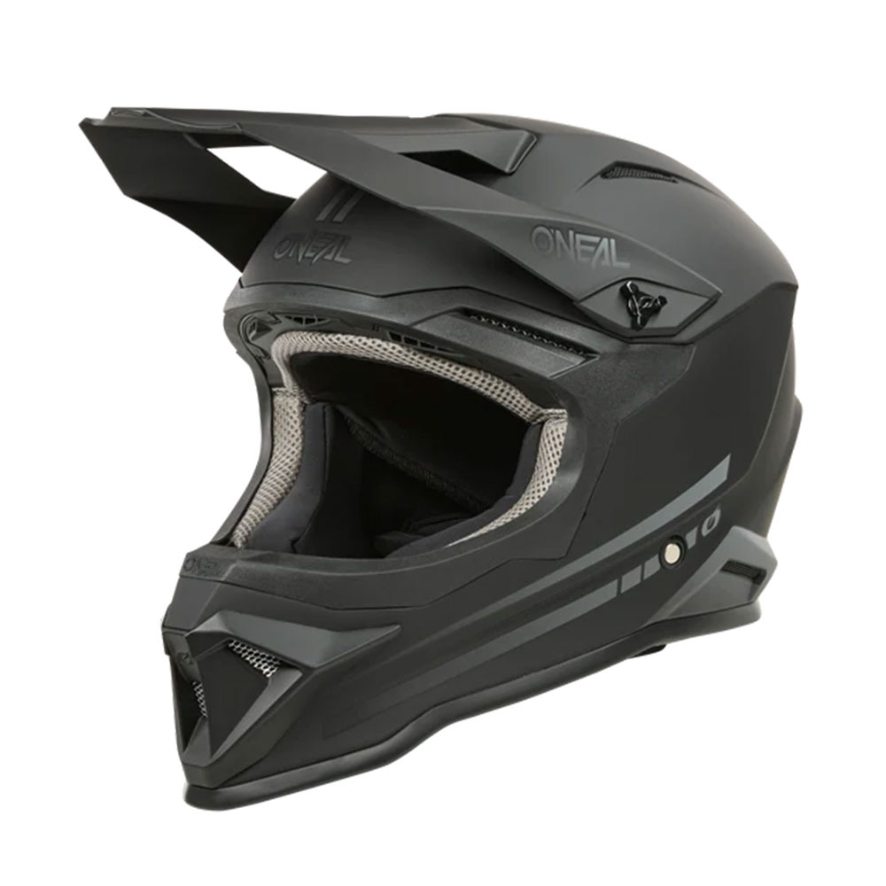 Kaciga ONEAL Cross 1SRS SOLID crna dečija L