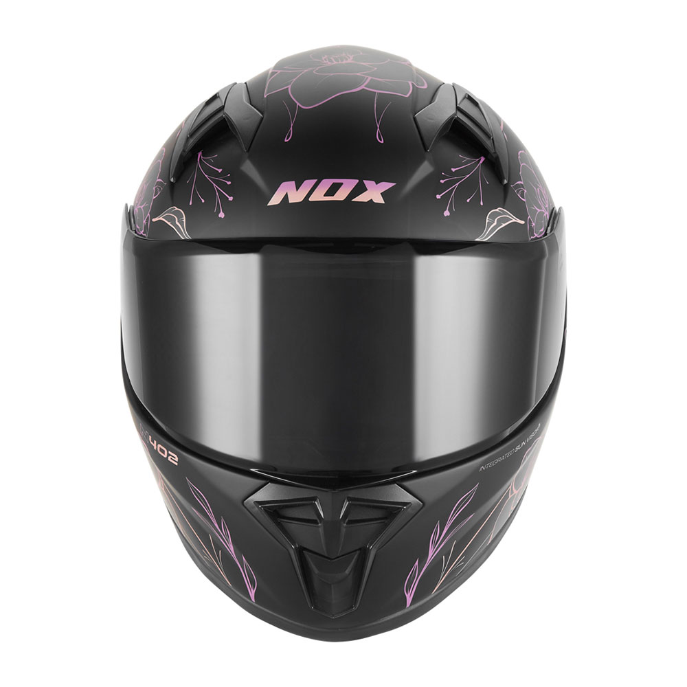 Kaciga NOX Full Face N731 SPRING mat roza dečija XL