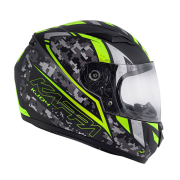 Kaciga Kappa DEČIJA zatvorena KJ04 EVO PROX  mat crno žuta XL