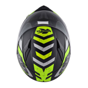 Kaciga Kappa DEČIJA zatvorena KJ04 EVO PROX  mat crno žuta XL