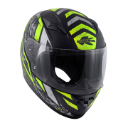 Kaciga Kappa DEČIJA zatvorena KJ04 EVO PROX  mat crno žuta M