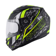 Kaciga Kappa DEČIJA zatvorena KJ04 EVO PROX  mat crno žuta M