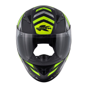 Kaciga Kappa DEČIJA zatvorena KJ04 EVO PROX  mat crno žuta M