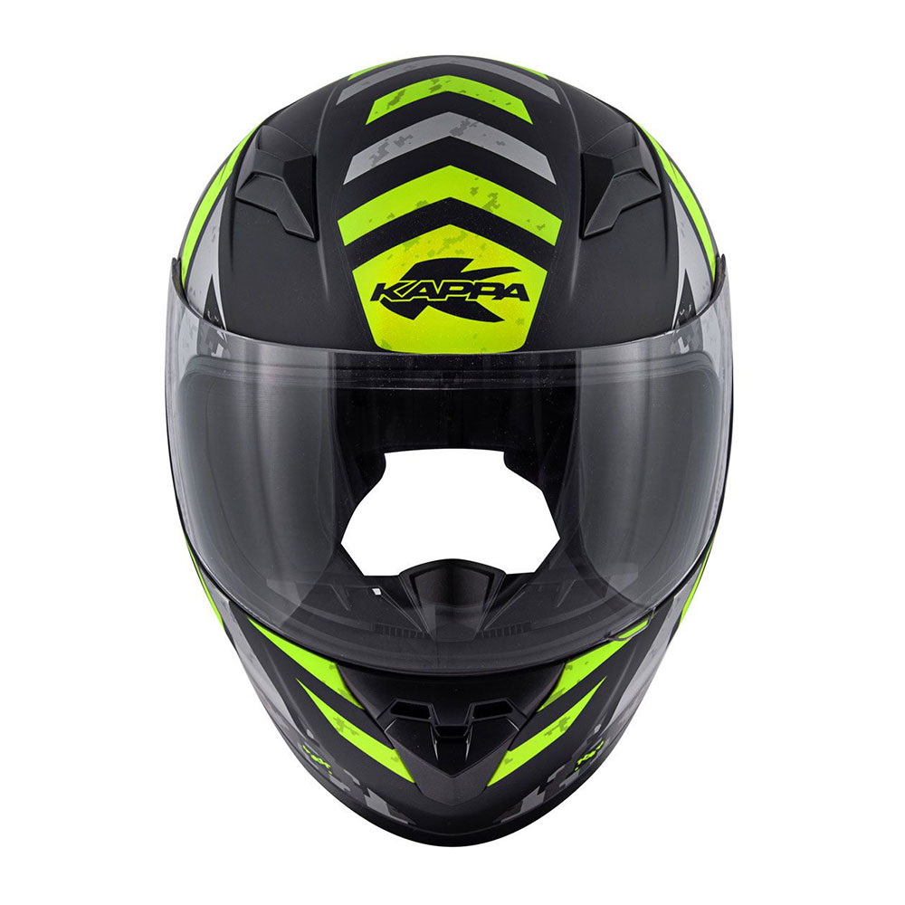 Kaciga Kappa DEČIJA zatvorena KJ04 EVO PROX  mat crno žuta M