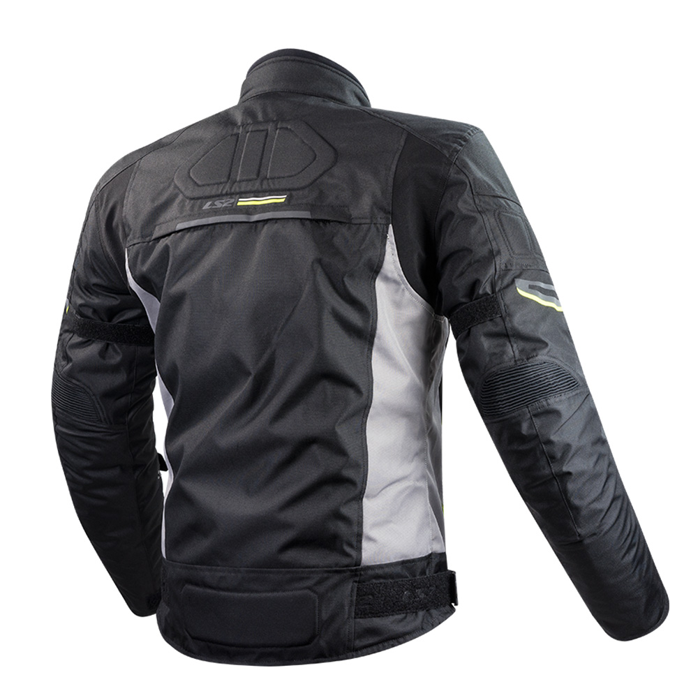 Jakna LS2 SHADOW muška crno titanium žuta L