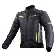 Jakna LS2 SHADOW muška crno titanium žuta L
