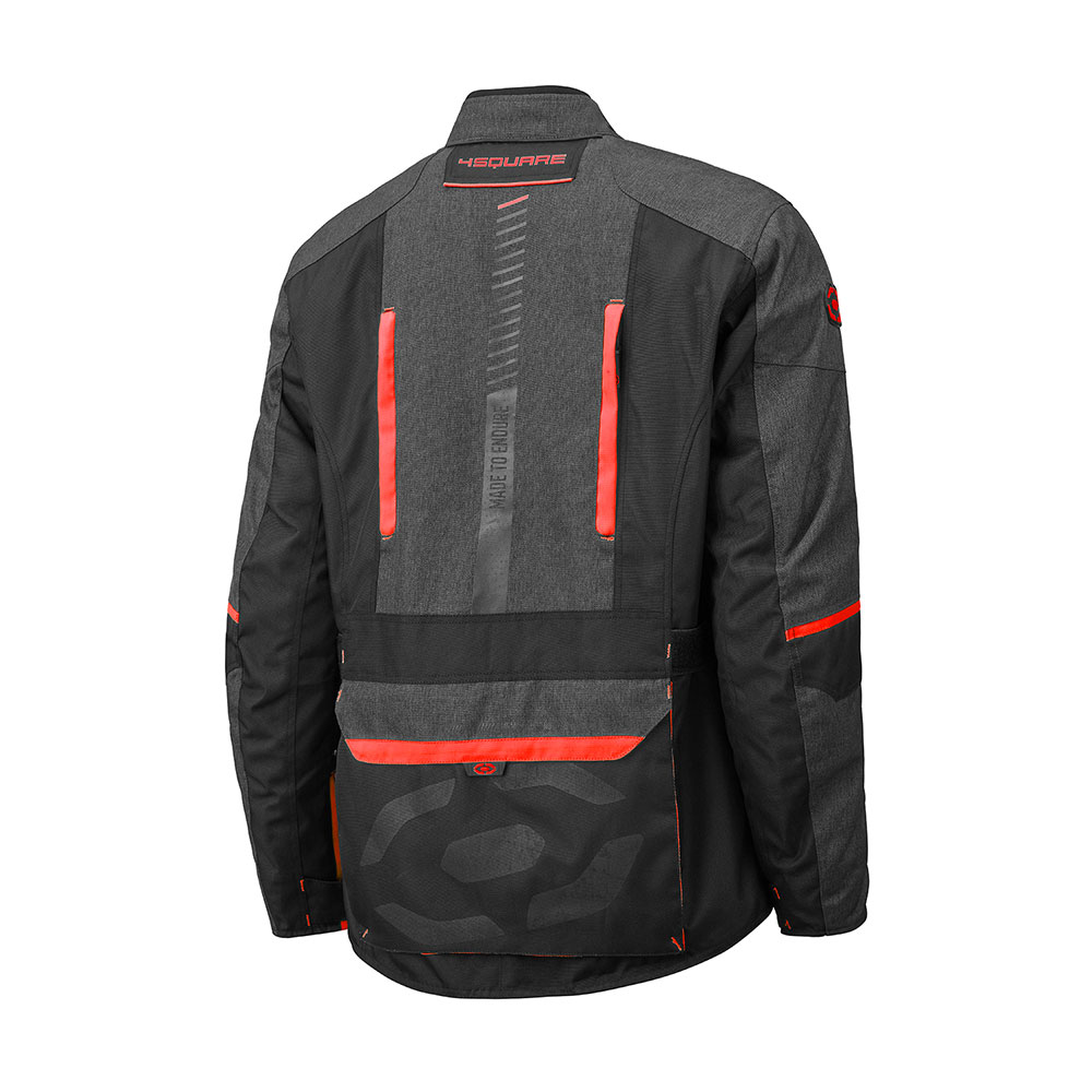 Jakna NOX 4 SQUARE TRAILER CRAFT crno crvena XL