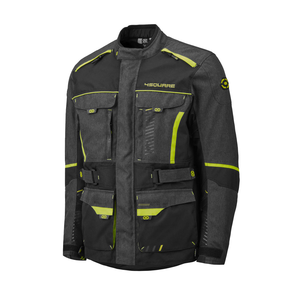 Jakna NOX 4 SQUARE TRAILER CRAFT crno žuta XL