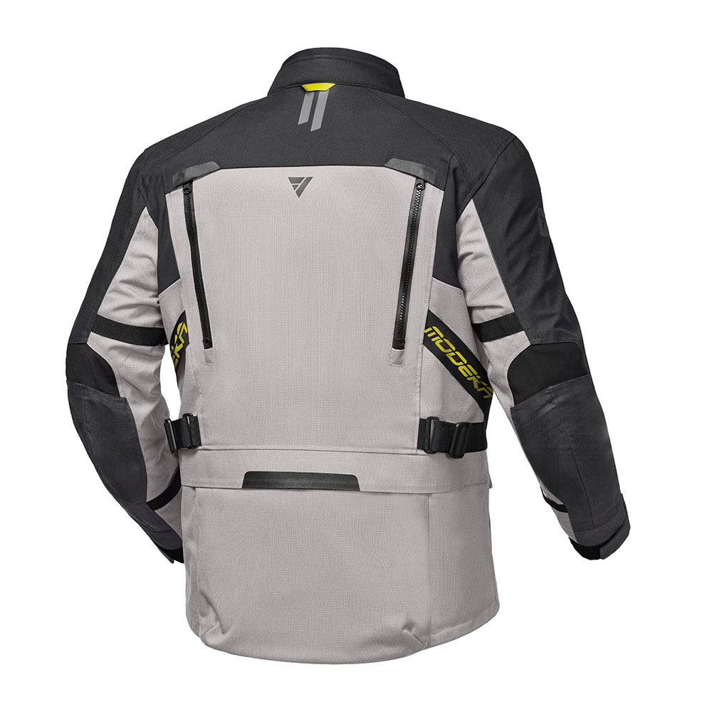 Jakna ATLAZ svetlo sivo crna MODEKA