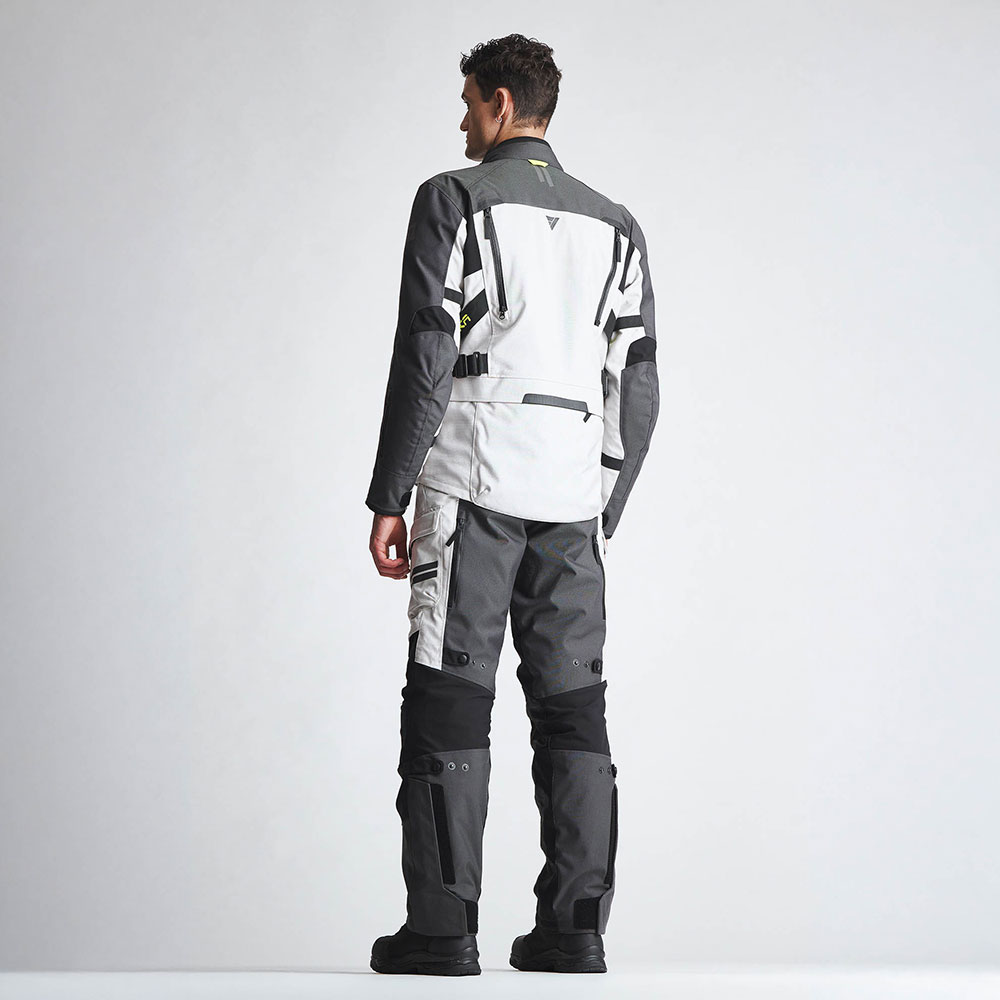 Jakna ATLAZ svetlo sivo crna MODEKA