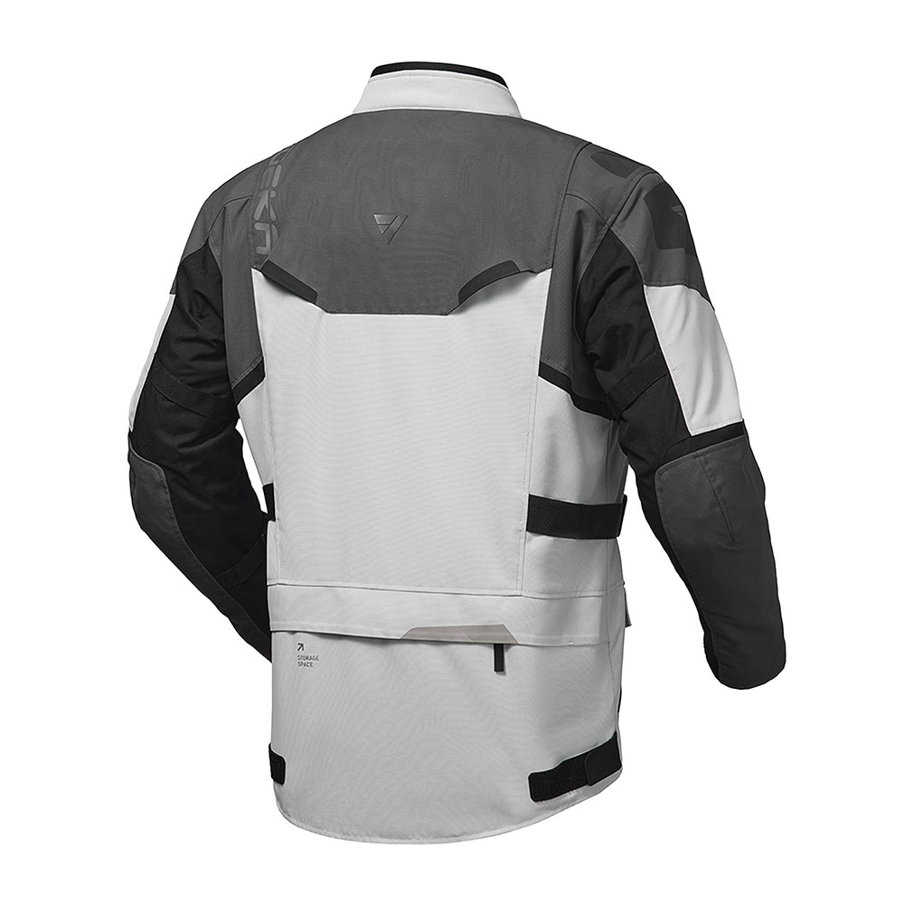 Jakna STRIKER III svetlo siva crna 2 u 1 L MODEKA